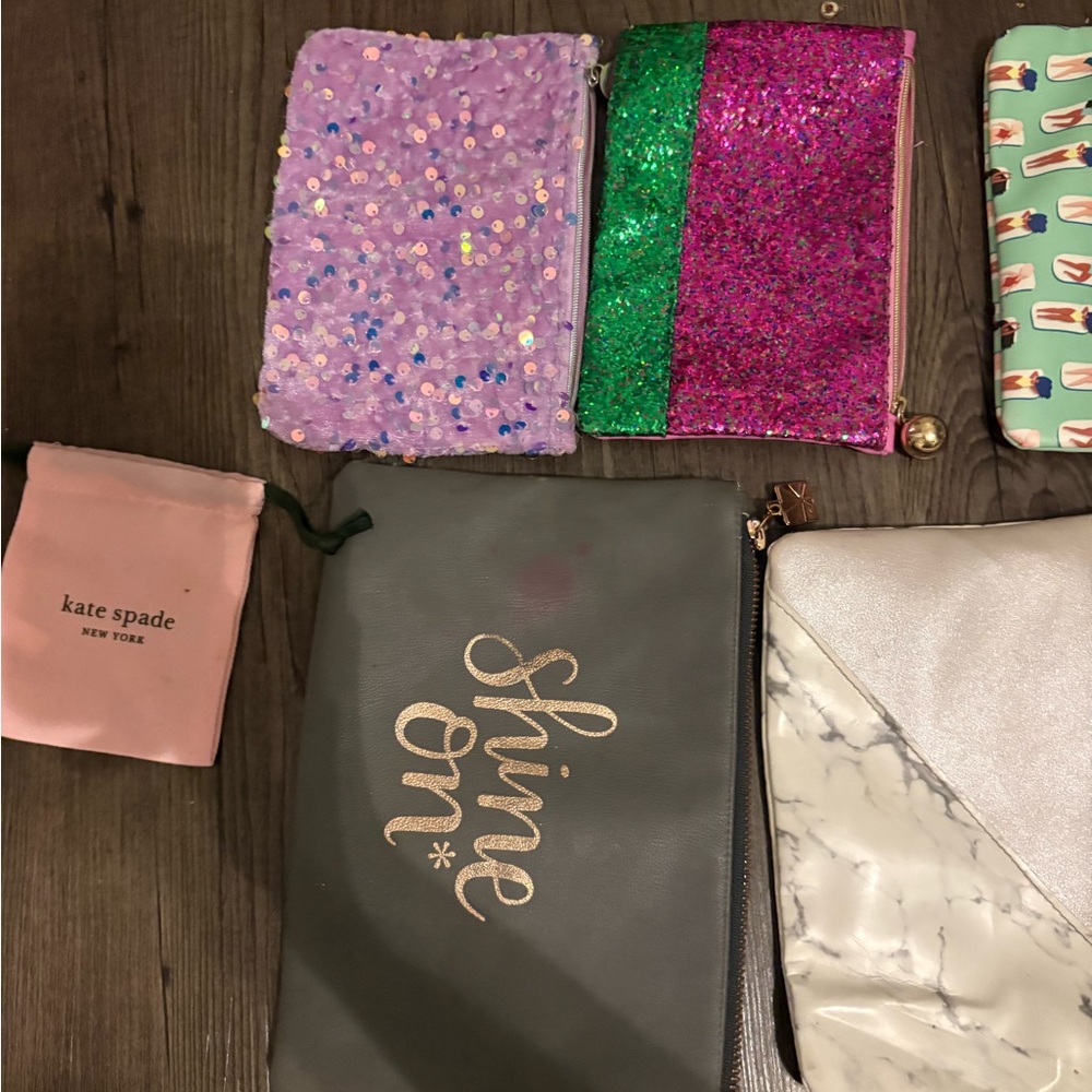 Colorful Cosmetic Pouch Set - Picture 2 of 3
